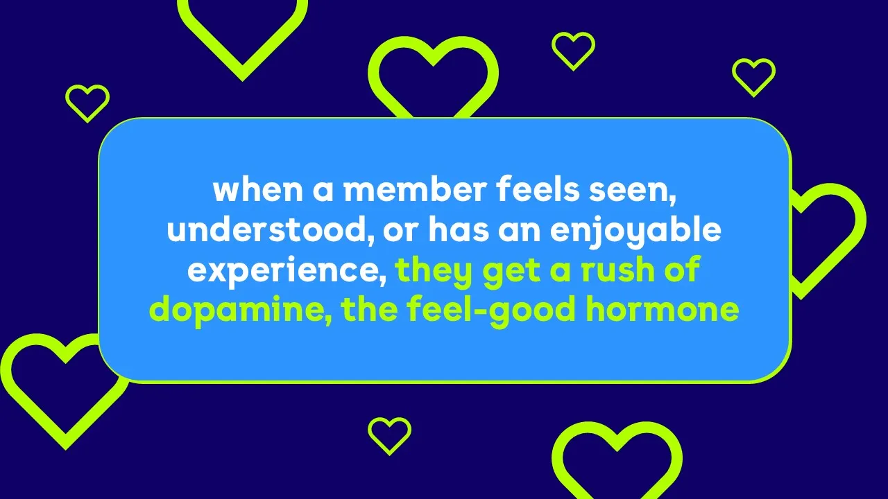 A statement slide about understanding of gym members for The Gym Group